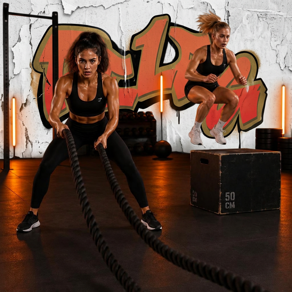 אימון HIIT בבית הכושר פלג תל מונד